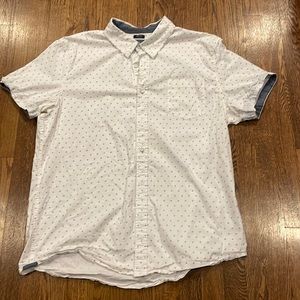 Lee mens Regular Fit Stretch Short Sleeve Button Up size XXLarge